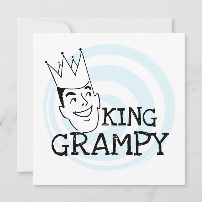King Grampy Tshirts en geschenken (Voorkant)