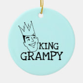 King Grampy Tshirts en geschenken Keramisch Ornament (Voorkant)