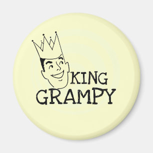 King Grampy Tshirts en geschenken Magneet