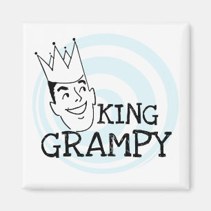 King Grampy Tshirts en Gifts Magneet