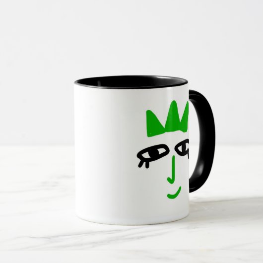 King Green Mug (Devant droit)