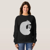 King Grizzly Beer luiaard symbool Trui (Voorkant volledig)