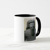 King Hadad, van het paleis bij Tell-Halaf, Syrië Mok (Voorkant rechts)