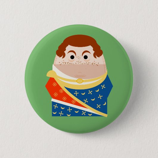 King Henry II of England Ronde Button 5,7 Cm (Voorkant)