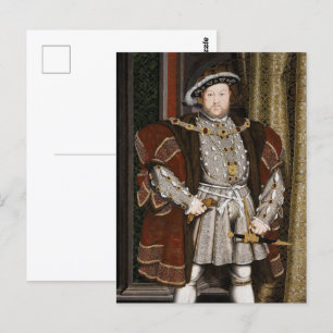King Henry VIII Briefkaart