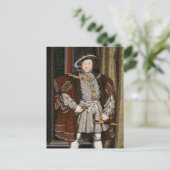 King Henry VIII Briefkaart (Staand voorkant)