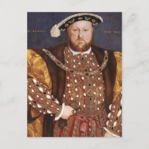 King Henry VIII Briefkaart