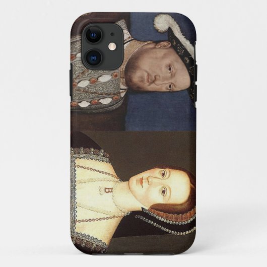 King Henry VIII en Anne Boleyn Case-Mate iPhone Case (Achterkant)