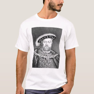 King Henry VIII illustratie T-shirt