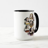 King Henry VIII of England | Zijn zes vrouwen Mok (Voorkant rechts)