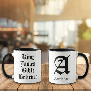King James Bible Believer Christelijke aangepaste  Mok