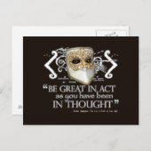 King John Quote Briefkaart (Voorkant / Achterkant)