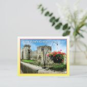 King John's Castle, Limerick, Ierland Briefkaart (Staand voorkant)