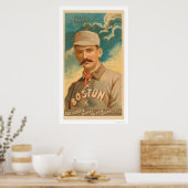King Kelly Baseball Kaart 1888 Poster (Keuken)