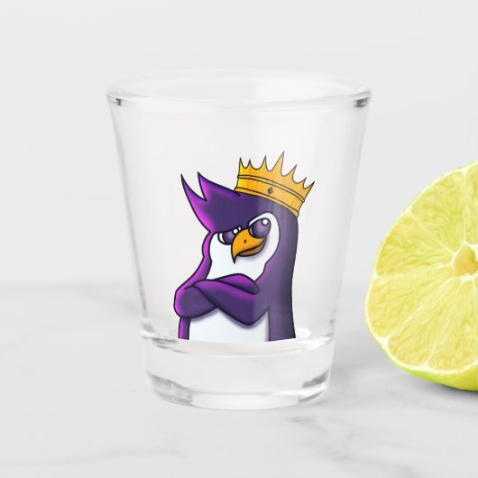 King Kenguin Shot Glass Glas (Voorkant)