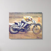 "King" Kenny Roberts, in actie op de crossmotor