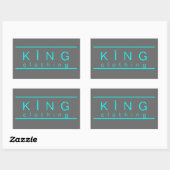 KIng kleding stickers (Vel)
