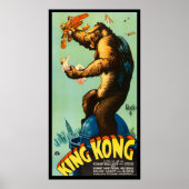 King Kong Horror Monster Movie Poster (Devant)