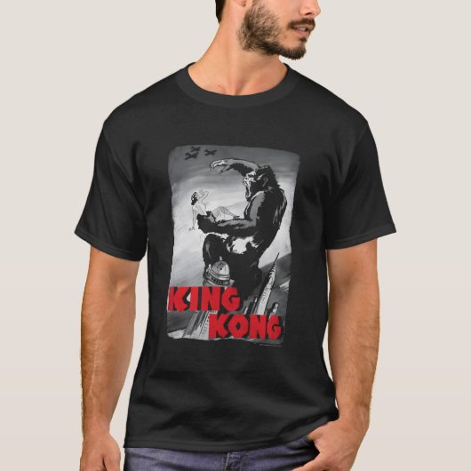 King Kong Vliegtuigen T-shirt (Voorkant)