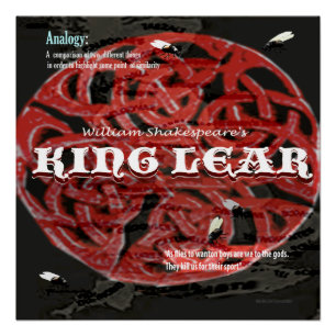 King Lear Analogie Perfect Poster