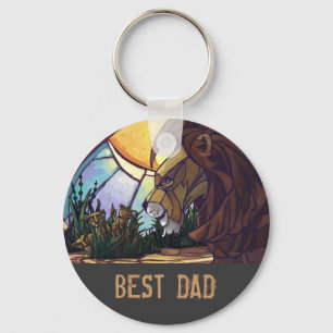 King Lion en Cubs, beste Sleutelhanger van papa