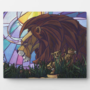 King Lion en Cubs Fotoplaat