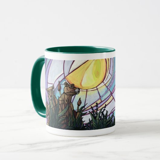 King Lion en Cubs Mok (Voorkant links)