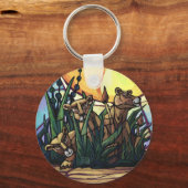 King Lion en Cubs Sleutelhanger (Voorkant)