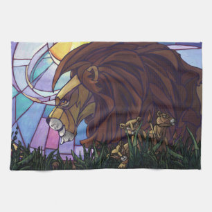 King Lion en Cubs Theedoek