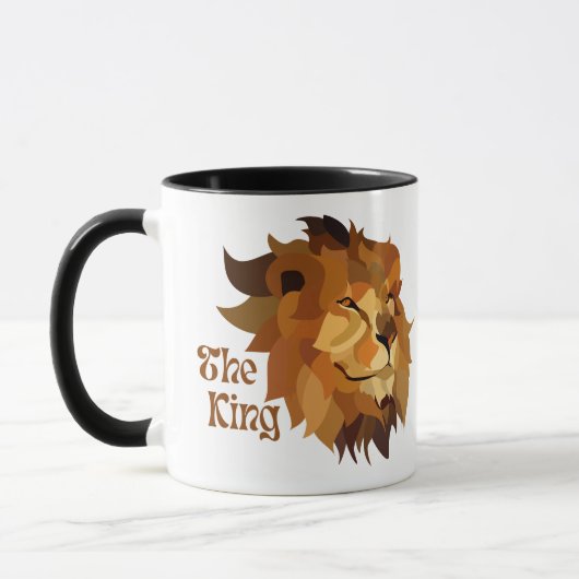 KING LION ILLUSTRATIE WERELD BESTE PAPA MOK (Links)
