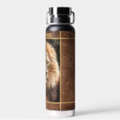 King Lion Naam toevoegen Waterfles (Achterkant)