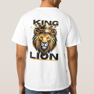 King Lion T-Shirt: Bold Style voor de dapperen T-shirt