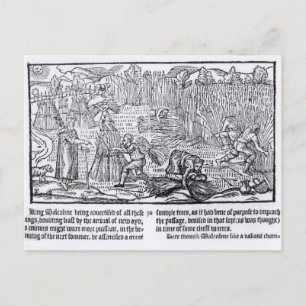 King Malcolm of Scotland Briefkaart