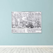King Malcolm of Scotland Canvas Afdruk (Insitu (Houten vloer))