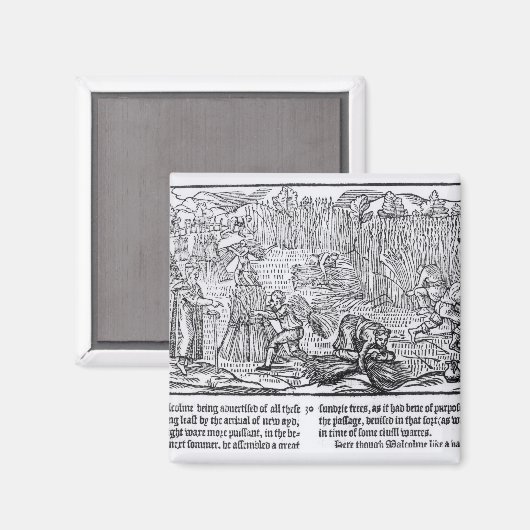 King Malcolm of Scotland Magneet (Voorkant / Achterkant)