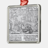 King Malcolm of Scotland Metalen Ornament (Links)