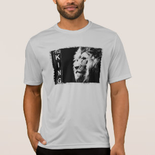 King Mannen Sport-Tek Concurrent Silver Sjabloon T-shirt