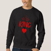 King Matching Couple Saint Valentine's Day Trui (Voorkant)