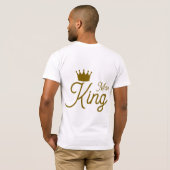 King Matching Shirts – Minimal Crown Line  (Achterkant volledig)
