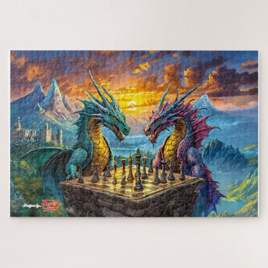 King Me Design van Rich AMeN Gill Legpuzzel (Horizontaal)