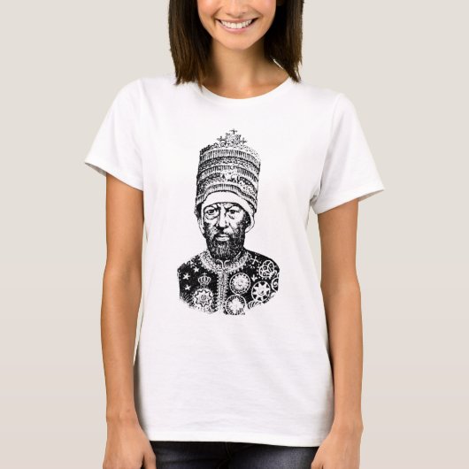 King Menelik Ethiopia T-Shirt (Voorkant)