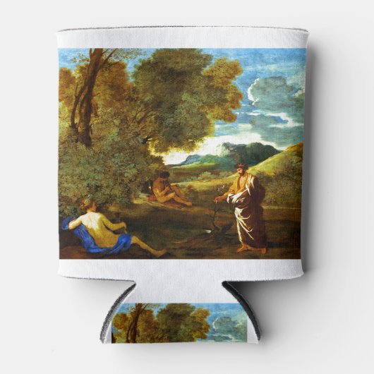 King Midas verandert een eiken tak in Gold Blikjeskoeler (Voorkant)