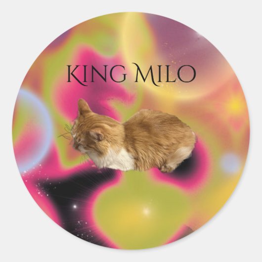 King Milo Sticker (Voorkant)