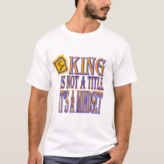 King Mindset Lion T-Shirt (Devant)