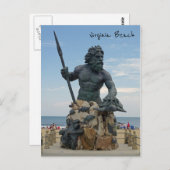 King Neptune Briefkaart (Voorkant / Achterkant)