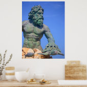King Neptune door Shirley Taylor Poster (Keuken)