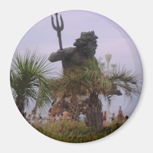 King Neptune Magnet (Devant)
