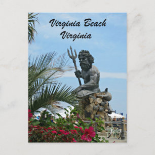 King Neptune Park, Virginia Beach, VA Briefkaart