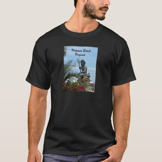 King Neptune Park, Virginia Beach, VA T-shirt (Voorkant)