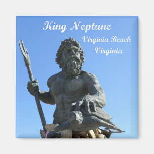 King Neptune, Virginia Beach, Virginia Magneet